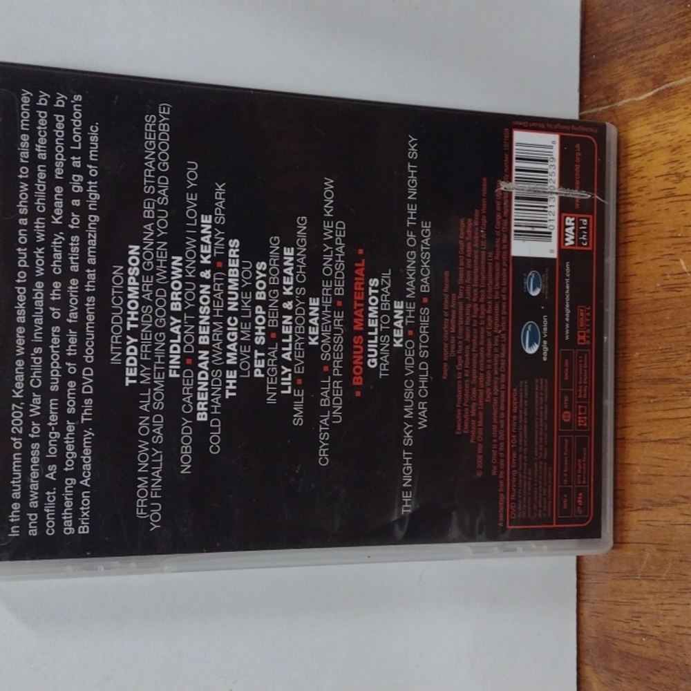 Keane war child DVD - Picture 2 of 2